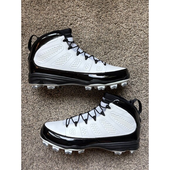 Nike Air Jordan 9 Retro Jeter Re2pect Cleats Size 16 Men's - Picture 1 of 11